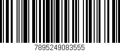 Código de barras (EAN, GTIN, SKU, ISBN): '7895249083555'