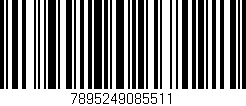 Código de barras (EAN, GTIN, SKU, ISBN): '7895249085511'