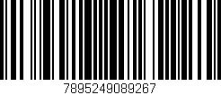 Código de barras (EAN, GTIN, SKU, ISBN): '7895249089267'
