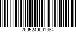 Código de barras (EAN, GTIN, SKU, ISBN): '7895249091864'
