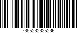 Código de barras (EAN, GTIN, SKU, ISBN): '7895262635236'