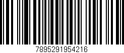 Código de barras (EAN, GTIN, SKU, ISBN): '7895291954216'