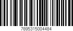 Código de barras (EAN, GTIN, SKU, ISBN): '7895315004484'