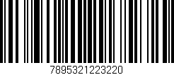 Código de barras (EAN, GTIN, SKU, ISBN): '7895321223220'