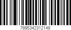 Código de barras (EAN, GTIN, SKU, ISBN): '7895342312149'