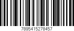 Código de barras (EAN, GTIN, SKU, ISBN): '7895415278457'