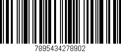 Código de barras (EAN, GTIN, SKU, ISBN): '7895434278902'