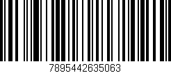 Código de barras (EAN, GTIN, SKU, ISBN): '7895442635063'