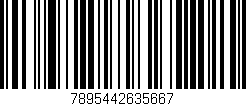Código de barras (EAN, GTIN, SKU, ISBN): '7895442635667'