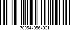 Código de barras (EAN, GTIN, SKU, ISBN): '7895443564331'