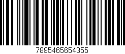 Código de barras (EAN, GTIN, SKU, ISBN): '7895465654355'