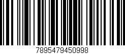 Código de barras (EAN, GTIN, SKU, ISBN): '7895479450998'