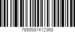 Código de barras (EAN, GTIN, SKU, ISBN): '7895587412369'