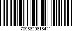 Código de barras (EAN, GTIN, SKU, ISBN): '7895623615471'