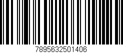 Código de barras (EAN, GTIN, SKU, ISBN): '7895632501406'