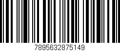 Código de barras (EAN, GTIN, SKU, ISBN): '7895632875149'