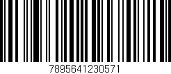 Código de barras (EAN, GTIN, SKU, ISBN): '7895641230571'