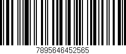 Código de barras (EAN, GTIN, SKU, ISBN): '7895646452565'