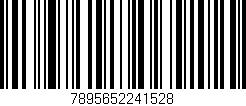 Código de barras (EAN, GTIN, SKU, ISBN): '7895652241528'