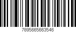 Código de barras (EAN, GTIN, SKU, ISBN): '7895665663546'