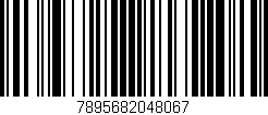 Código de barras (EAN, GTIN, SKU, ISBN): '7895682048067'