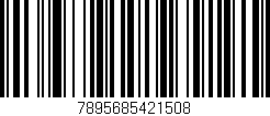 Código de barras (EAN, GTIN, SKU, ISBN): '7895685421508'