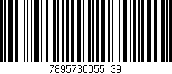 Código de barras (EAN, GTIN, SKU, ISBN): '7895730055139'