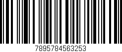 Código de barras (EAN, GTIN, SKU, ISBN): '7895784563253'