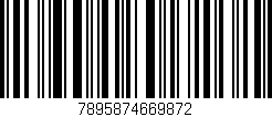 Código de barras (EAN, GTIN, SKU, ISBN): '7895874669872'
