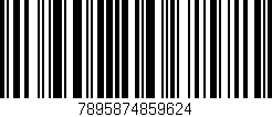 Código de barras (EAN, GTIN, SKU, ISBN): '7895874859624'