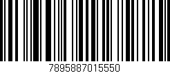 Código de barras (EAN, GTIN, SKU, ISBN): '7895887015550'