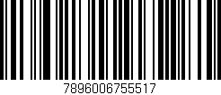 Código de barras (EAN, GTIN, SKU, ISBN): '7896006755517'