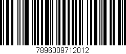 Código de barras (EAN, GTIN, SKU, ISBN): '7896009712012'