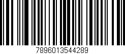 Código de barras (EAN, GTIN, SKU, ISBN): '7896013544289'