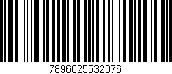 Código de barras (EAN, GTIN, SKU, ISBN): '7896025532076'