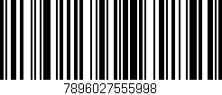 Código de barras (EAN, GTIN, SKU, ISBN): '7896027555998'