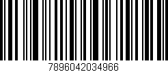 Código de barras (EAN, GTIN, SKU, ISBN): '7896042034966'