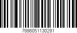 Código de barras (EAN, GTIN, SKU, ISBN): '7896051130291'