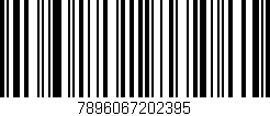 Código de barras (EAN, GTIN, SKU, ISBN): '7896067202395'