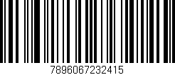 Código de barras (EAN, GTIN, SKU, ISBN): '7896067232415'
