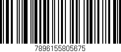 Código de barras (EAN, GTIN, SKU, ISBN): '7896155805675'