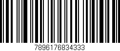 Código de barras (EAN, GTIN, SKU, ISBN): '7896176834333'