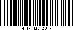 Código de barras (EAN, GTIN, SKU, ISBN): '7896234224236'