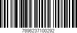 Código de barras (EAN, GTIN, SKU, ISBN): '7896237100292'