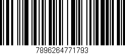 Código de barras (EAN, GTIN, SKU, ISBN): '7896264771793'