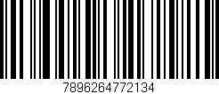 Código de barras (EAN, GTIN, SKU, ISBN): '7896264772134'
