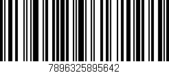 Código de barras (EAN, GTIN, SKU, ISBN): '7896325895642'