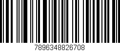 Código de barras (EAN, GTIN, SKU, ISBN): '7896348826708'