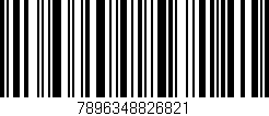 Código de barras (EAN, GTIN, SKU, ISBN): '7896348826821'