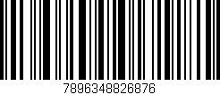Código de barras (EAN, GTIN, SKU, ISBN): '7896348826876'